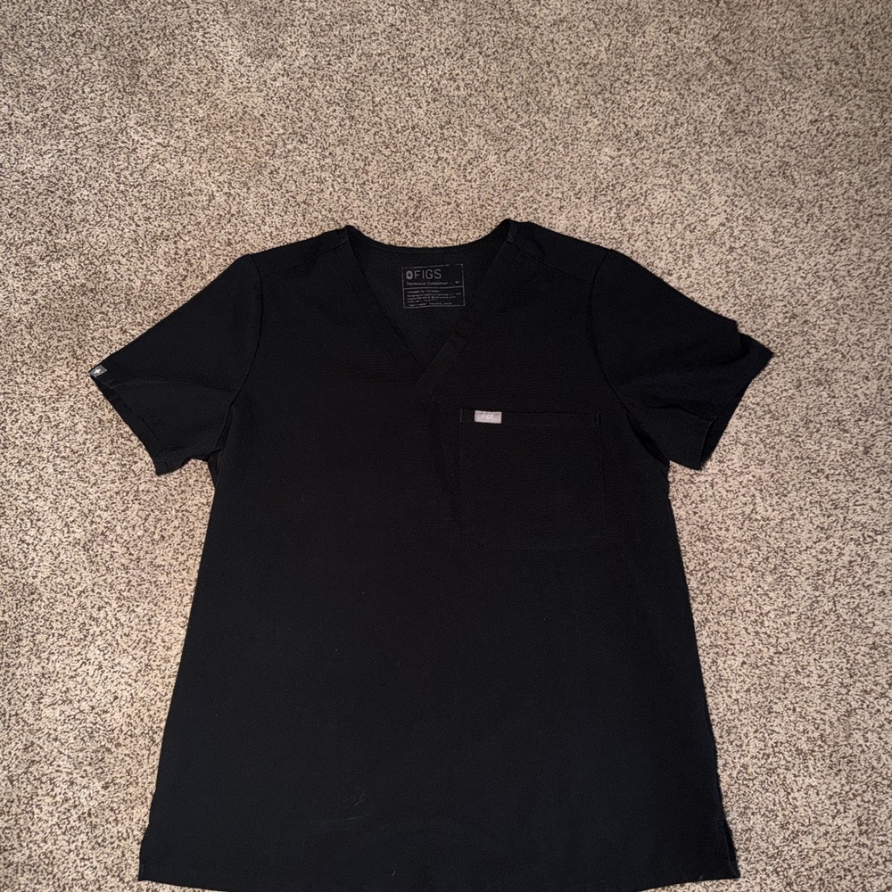 Women’s black figs scrub set
